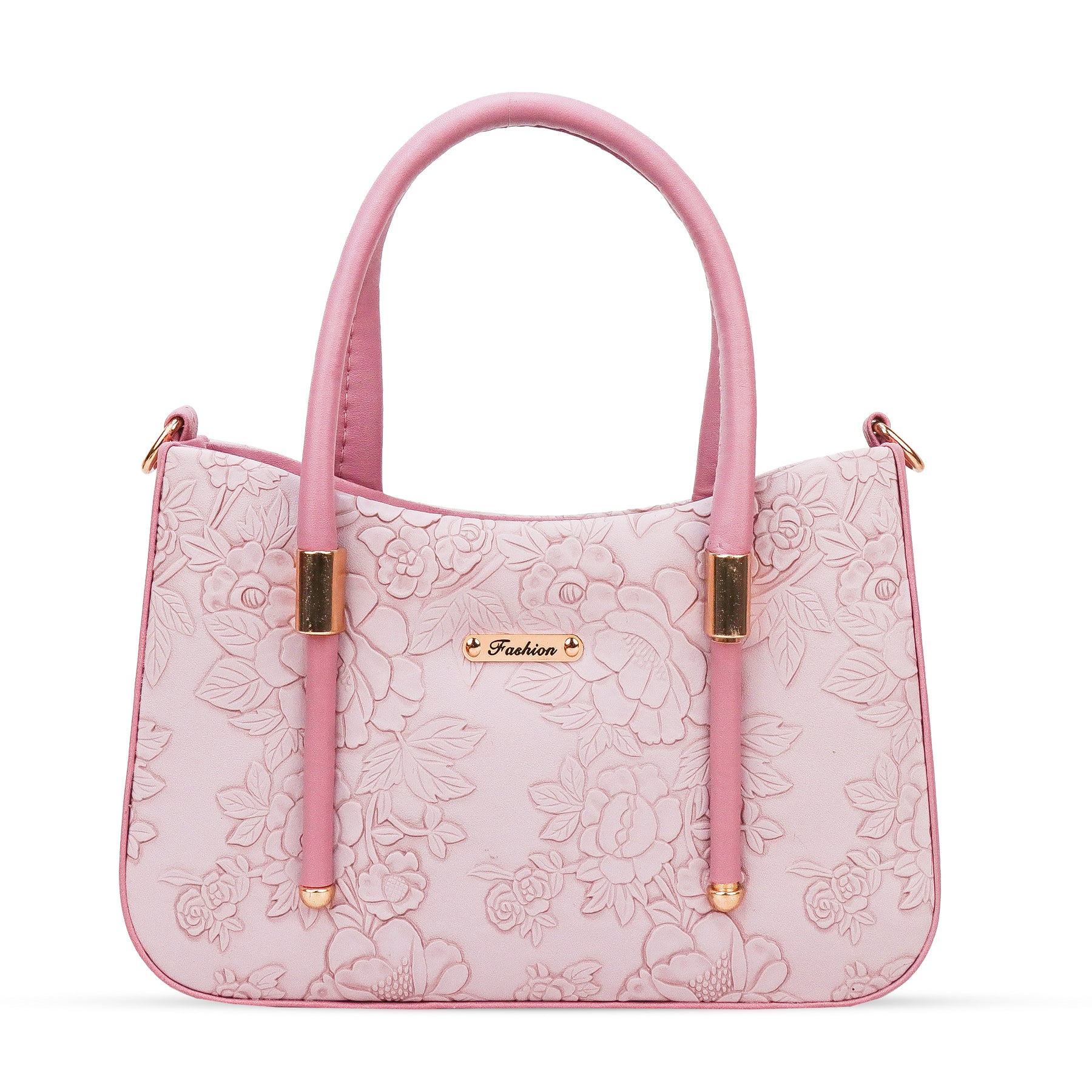 FLOWER PRINT SLING BAG - pink colour