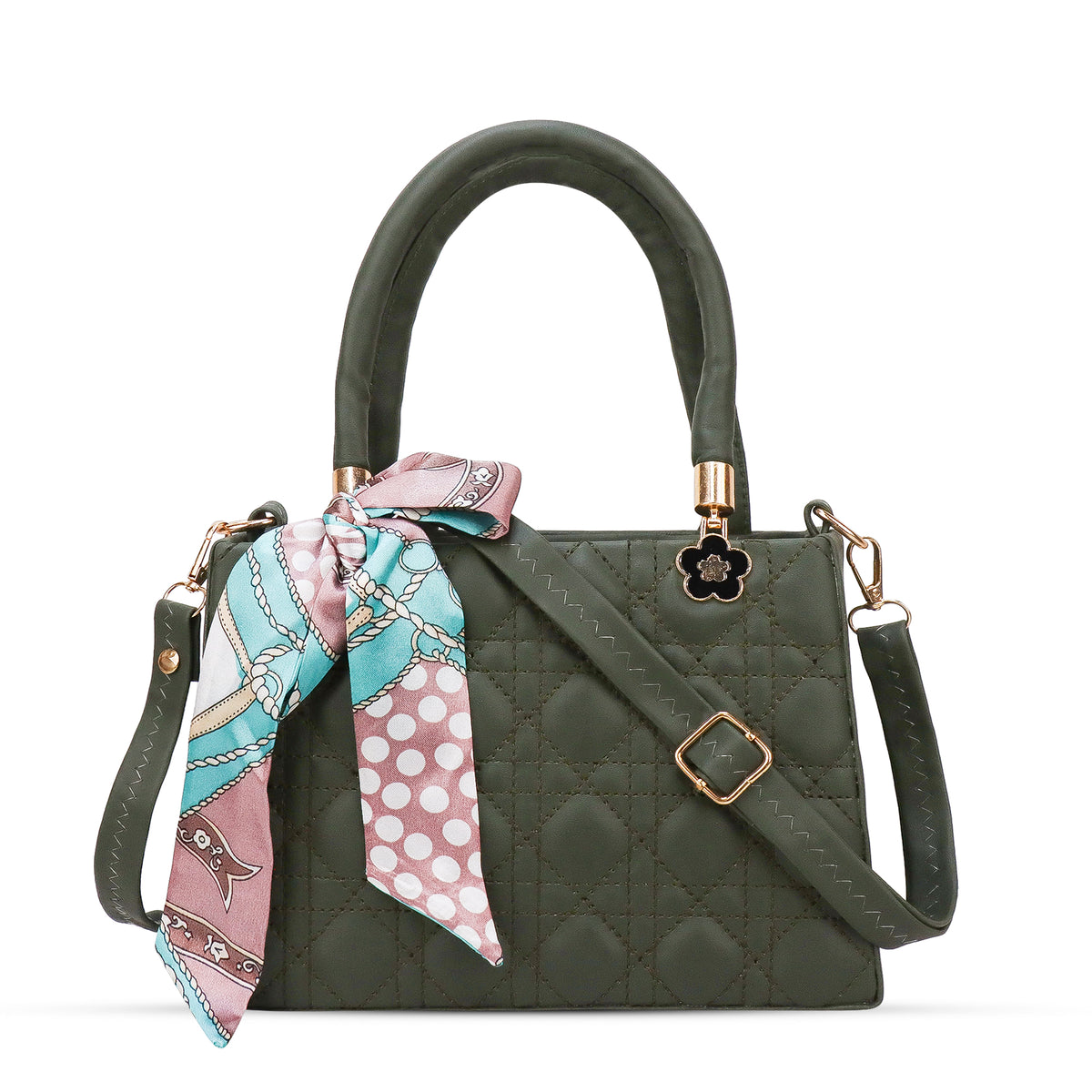 Hand Bag For Women. Stylish Ribbon Hand Bag with strap