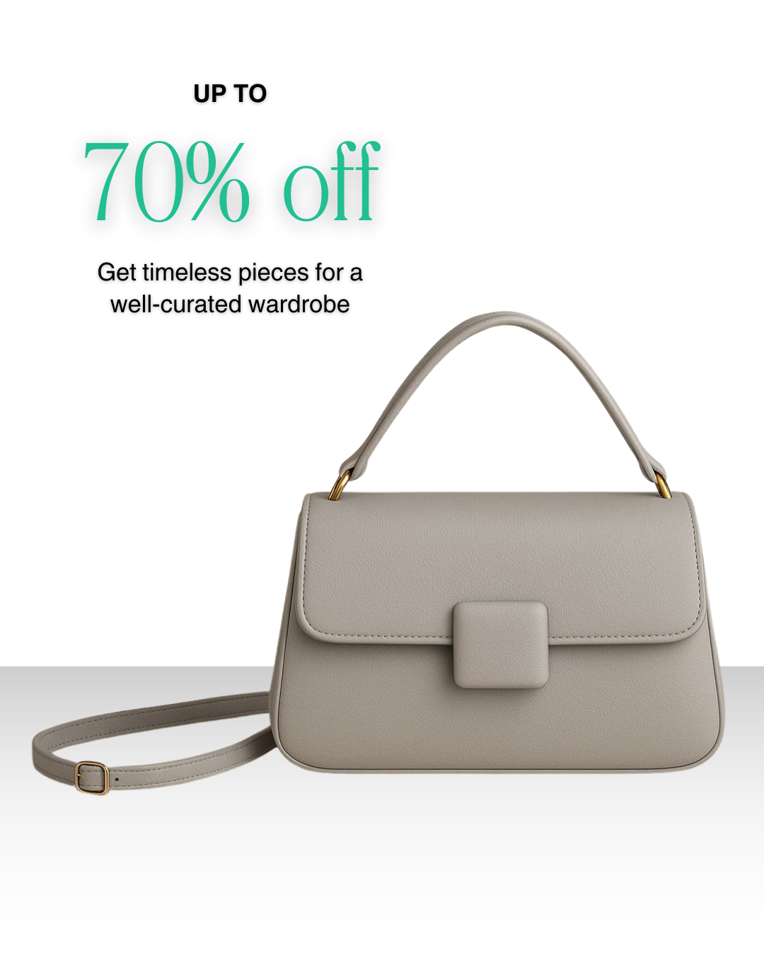 TRENDGRIP GREY LUXURY MOSCOW ADDITION HANDBAG
