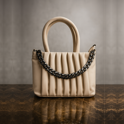 Luxury Designer Ladies Handbag – Elegant Structured  & Textured Finish | Premium Fashion Purse for Office, Party & Daily Use