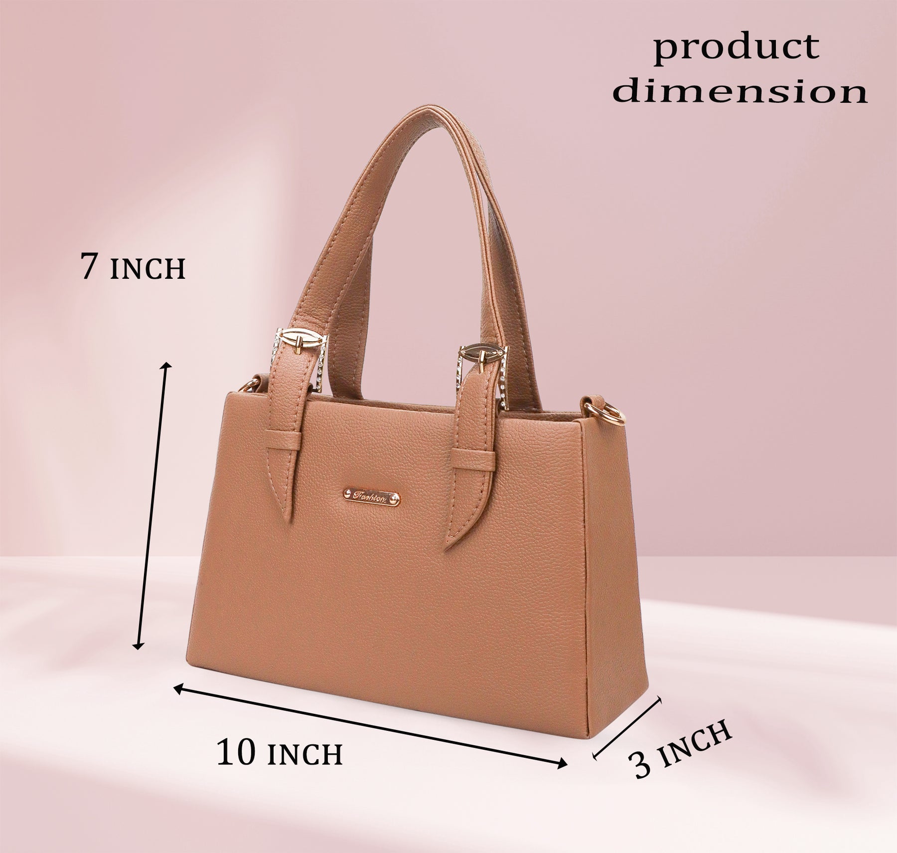 TRENDGRIP Hand Bag For Women. Stylish Brown Color | Hand Bag with strap