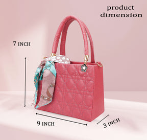 Hand Bag For Women. Stylish Ribbon Hand Bag with strap