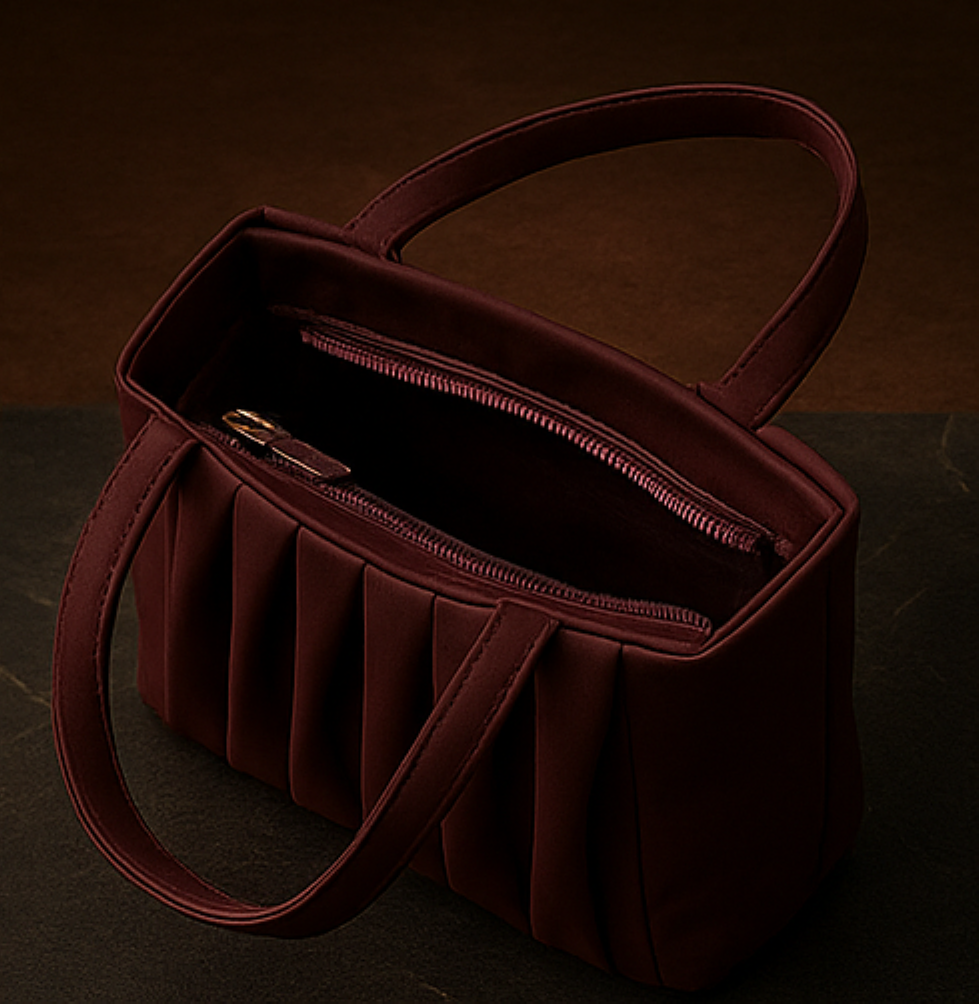 Luxury Designer Ladies Handbag – Elegant Structured  & Textured Finish | Premium Fashion Purse for Office, Party & Daily Use