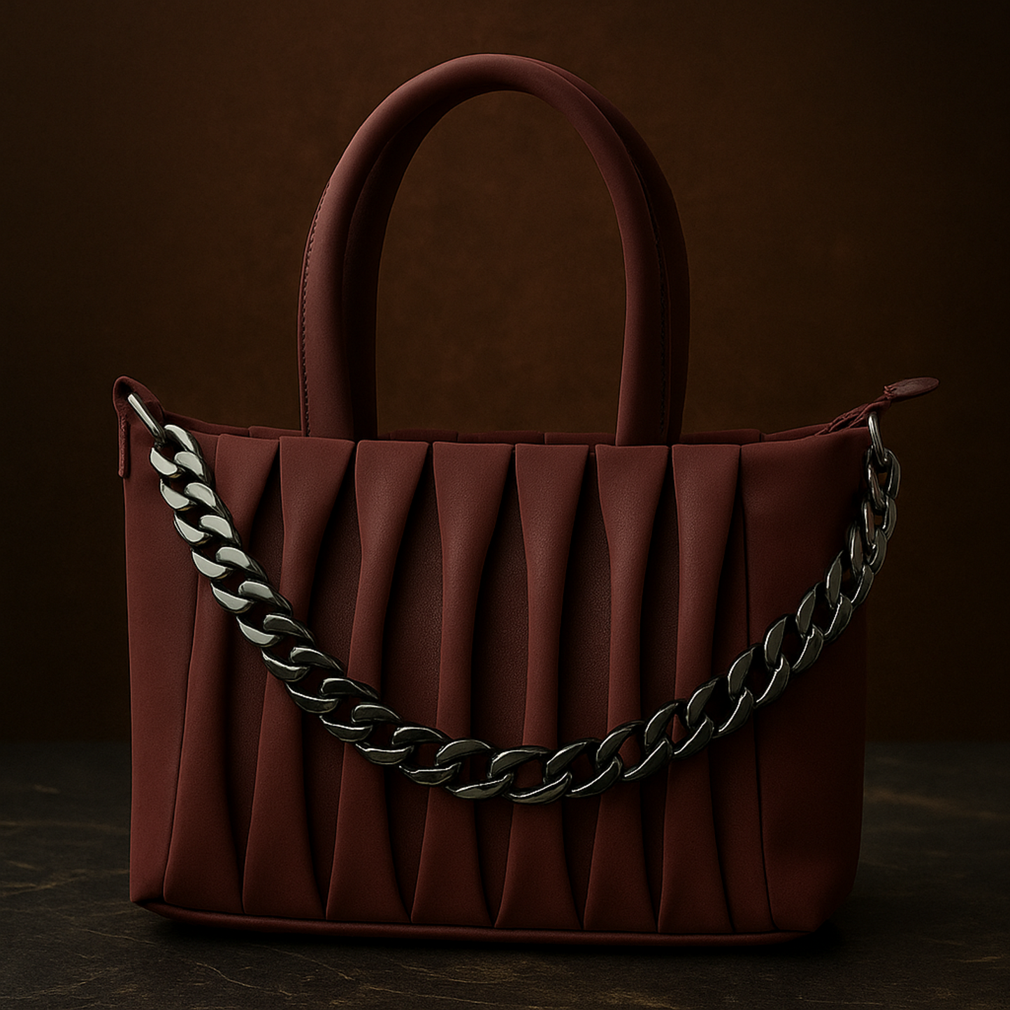 Luxury Designer Ladies Handbag – Elegant Structured  & Textured Finish | Premium Fashion Purse for Office, Party & Daily Use