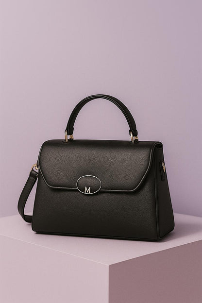 Trendgrip Moscow – Black Structured Handbag