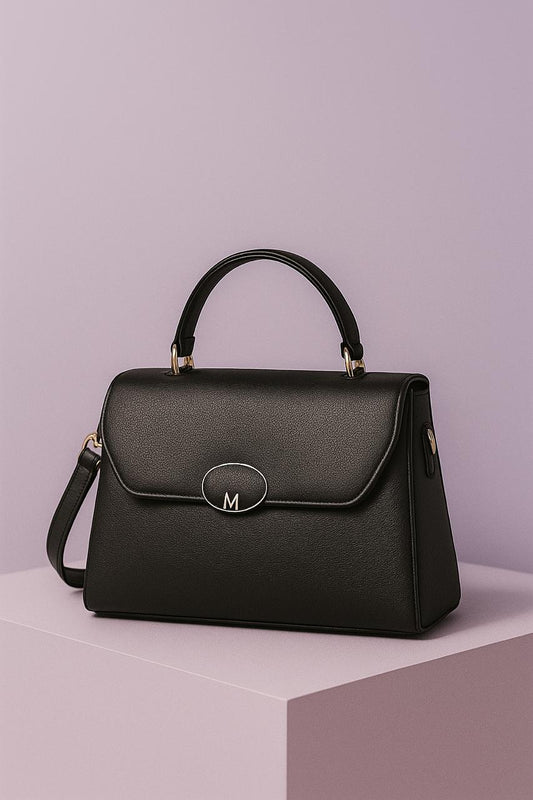 Trendgrip Moscow – Black Structured Handbag